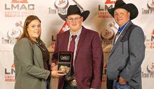 Ty Cutler of Moosomin named Man/Sask Champion Auctioneer 